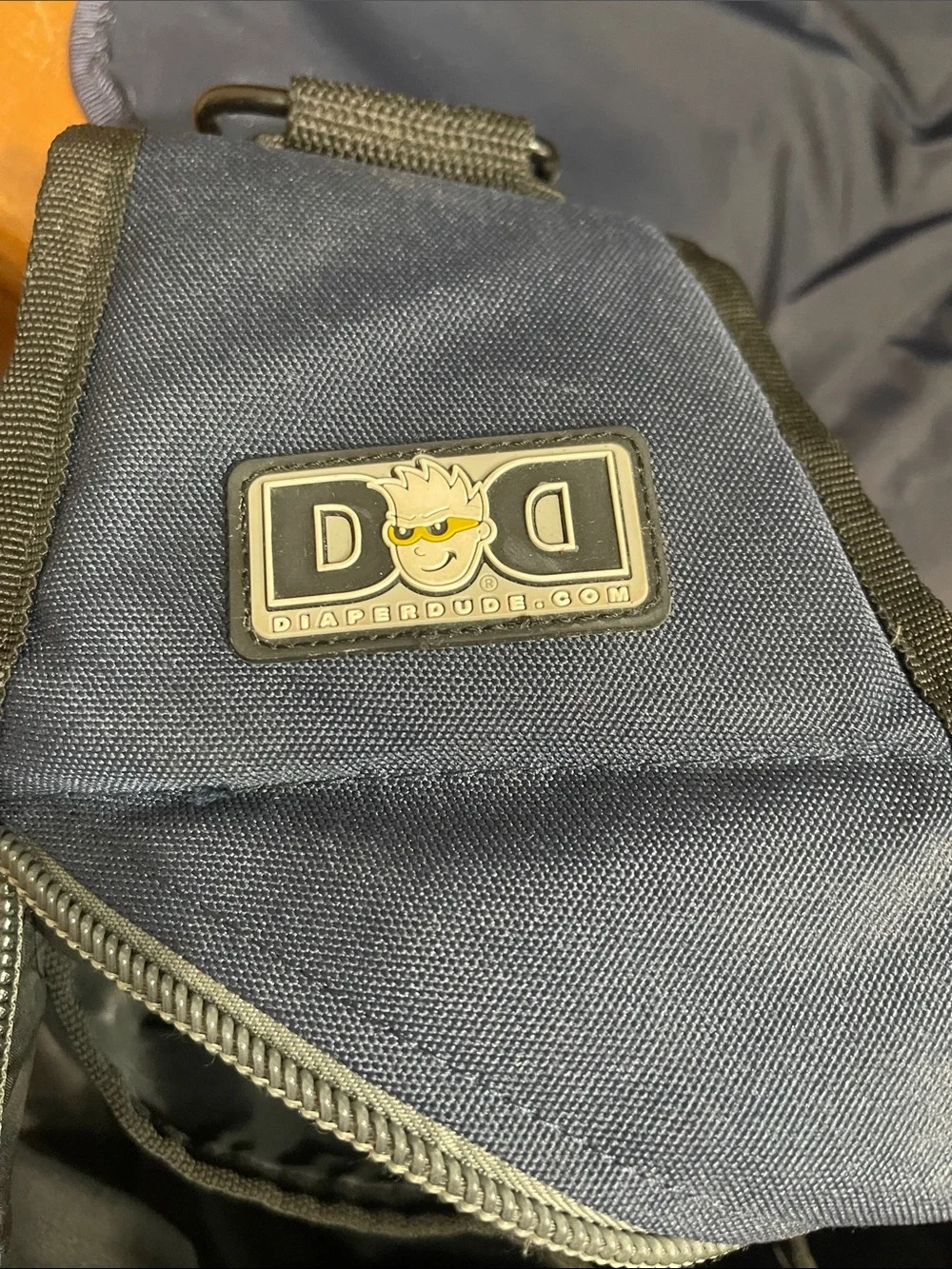 Diaper Dude Navy Crossbody Bag